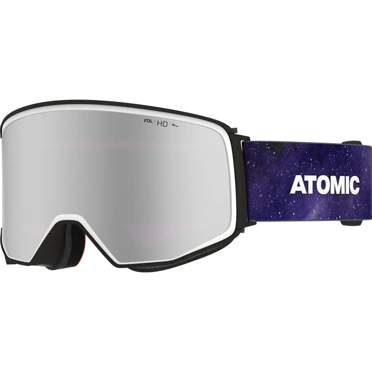 Atomic Four Q HD Team Goggles + Silver HD Lens 1 Atomic Four Q HD Team Goggles + Silver HD Lens