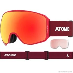 Atomic Count 360° HD RS Red + 2 Spare Lenses