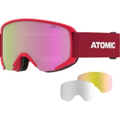 Atomic Savor HD RS Red + 2 Spare Lenses